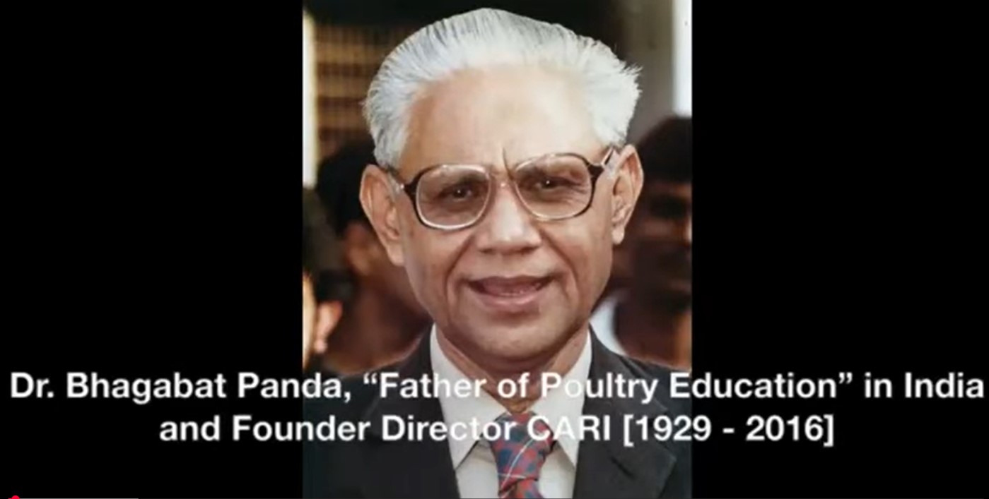 Dr Bhagabat Panda (1929-2016) - Founder Director of CARI, Izatnagar